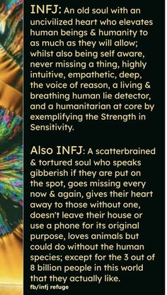 Infj Personality Facts, Infj Traits, Infj Psychology, Intj And Infj, Infj Type, Infj Mbti, Infj Personality Type, Infj T, Infj Personality