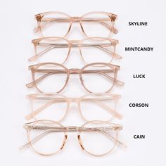 Cute Frame Glasses, Different Glasses Frames, Trendy Spectacles Frames, Spects Frames For Women, 2023 Glasses Frames Women, Pink Glasses Frames For Women, Trendy Glasses Frames 2022, Cute Eyeglasses For Women, Aesthetic Eyeglasses Frame