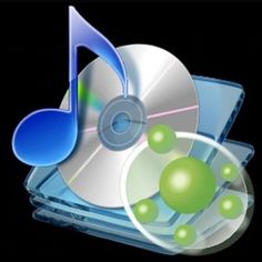 an image of cd and musical notes