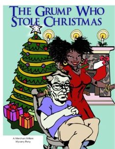 The Grump Who Stole Christmas: A Mystery Party Kit, murder mystery party, mystery dinner game, new years game, xmas murder mystery, xmas**Also available as a Virtual Party. See Below**Great for family parties, holiday parties, church groups, social clubs, and more!All the Wu's who lived down in Yule... Clue Party, Mystery Parties, Teen Party Games, New Year's Games, Christmas Mystery, Dinner Games, Girl Spa Party, Mystery Dinner, Mystery Party