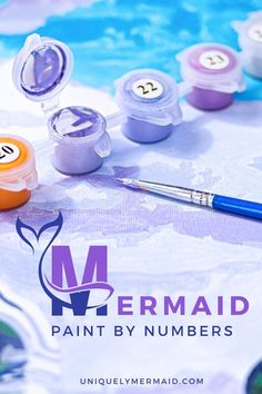 Mermaid paint by numbers kits for the budding artist in you! Paint by numbers for kids and adults with beautiful mermaids including Ariel, The Little Mermaid. Sea Witchcraft, Mermaid Spells, Mermaid Mirror, Wicca For Beginners, Find Your Soulmate, Spell Books, Mermaid Swimming