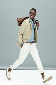 J Crew Mens, Big Men Fashion, Mens Editorial, Mens Fashion Blog, Beige Blazer, Best Mens Fashion, Men's Casual Style, J Crew Men