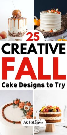 25 creative fall cake designs to try