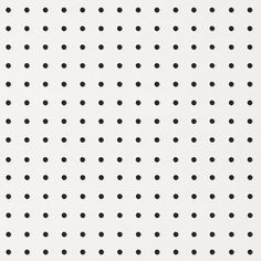 black and white polka dots on a white background