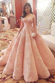 Sleek A-line Pink Sweetheart Neckline Lace Evening Dresses  #pink #angrila #eveningdresses #elegance Gaun Koktail, Night Clothes, Pink Evening Dress, Long Prom Gowns, Prom Dresses Modest, فستان سهرة, Beauty Dress, Ball Gowns Prom, Prom Dresses Ball Gown