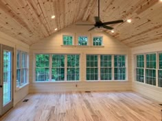 Ambrosia Maple Flooring but for ceiling ascent Roof Tie In, 2nd Living Room Ideas Small Spaces, 4 Season Room Modern, Addition On Stilts, Turn Deck Into 4 Season Room, Sunroom Living Room Combo, Modern Tiny Home Interior, Great Room Addition Off Back Of House, Sunroom Christmas Decor