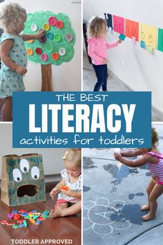 there are many different activities for toddlers to do