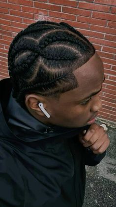 #black #hairstyles Best Cornrow Hairstyles, Cornrow Styles For Men, Cornrow Braids Men, Cornrow Designs, Braids With Fade, Hair Twists Black, Cornrows Natural Hair, Braid Styles For Men, Boy Braids Hairstyles