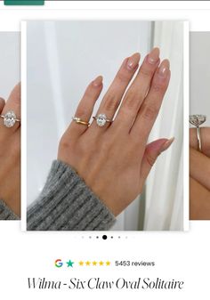 Oval Solitaire Engagement Ring, Design Basics, Engagement Ring Guide, Hidden Halo, White Rose Gold, Diamond Stone, Lab Diamonds