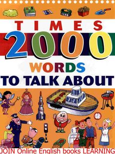 the book cover for times 2000 words to talk about with pictures of people and boats