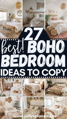 boho bedroom decor, boho bedroom ideas, bohemian bedroom decor, boho decor ideas Rainbow Boho Bedroom, Boho Wall Decor Bedroom, Modern Bohemian Bedroom Decor, Boho Chic Bedroom Decor, Boho Bedroom Decor Ideas, Cozy Boho Bedroom, Boho Bedroom Ideas, Boho Interior Design, Boho Style Bedroom