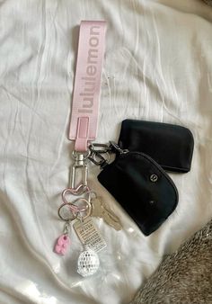 Lulemon Keychain, Lululemon Wallet Keychain, Lululemon Never Lost Keychain Aesthetic, Lululemon Lanyard, Lulu Keychain Aesthetic, Lululemon Keychain Aesthetic, Pink Lululemon Keychain, Things I Want To Buy List