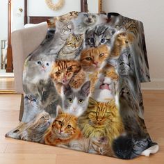 PRICES MAY VARY. ❤️【 Versatile Flannel Fleece Blanket 】 Simply kick back on your couch, bed, sofa or chair and cuddle in on the ultra-soft cozy blankets. Purposefully light weight to meet your traveling needs. Stow it away in your backpack or luggage for ultimate comfort in a car, bus or plane. 🐱【 Sensational Blanket Benefits 】 The cute cats pattern revives this fleece blanket with an elegant appearance to complement your room a chic feeling. Protect your luxury bed and couch from dirt and stai Throw Blanket For Bed, Cats Pattern, Blanket For Bed, Bed Couch, Couch Sofa, Fleece Throw Blanket, Fleece Throw, Plush Blanket, Cozy Blankets