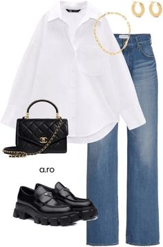 Date Night Outfit Loafers, Loafers Look Women, Outfits That Go With Loafers, Thick Sole Loafers Outfit, Casual Outfits With Loafers Women, Outfit Ideas For Loafers, Loafers Outfit With Jeans, Elevated Style Fashion, Loafers Outfit For Women