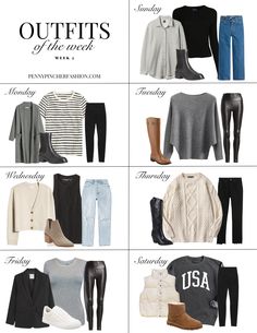 Capsule Wardrobe 2024 - Penny Pincher Fashion New York Fall Capsule Wardrobe, Womens Autumn Outfits 2024, Sporty Capsule Wardrobe, Year Round Capsule Wardrobe, Athleisure Capsule Wardrobe, French Minimalist, Packing Wardrobe, Penny Pincher Fashion, Outfits Of The Week