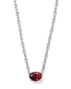 Gift them a timeless pendant that adds a personal meaning to their jewelry collection. The Cailin Silver Pendant Necklace in Red Crystal—a January birthstone-inspired shade—lets you celebrate each year’s successes and embrace the excitement of what’s to come. Metal Rhodium Over Brass Material Red Crystal Closure Spring Ring Clasp Size 16" Chain With 3" Extender, 0.37"L X 0.24"W PendantDue to the one-of-a-kind nature of the medium, exact colors and patterns may vary slightly from the image shown. Classic Red Oval Pendant Necklace, Classic Red Oval Pendant Jewelry, Red Oval Pendant Jewelry With Polished Finish, Red Oval Pendant Necklace With Birthstone, Red Round Pendant Birthstone Necklace For Formal Occasions, Formal Red Round Pendant Birthstone Necklace, Red Sterling Silver Birthstone Necklace For Anniversary, Formal Red Birthstone Necklace With Round Pendant, Red Oval Pendant Necklace With Polished Finish