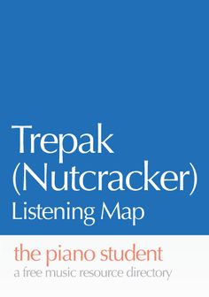 the cover for trepak nutcrackerr listening map