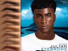 Bushy eyebrows in 13 colors - HQ Compatible. Sims 4 Guy Cc Skin, Sims 4 Cc Urban Male Eyebrows, Sims 4 Cc Clothes Men Hair, Sims 4 Cc Black Male Eyebrows, Sims Male Eyebrows, Sims 4 Cc Guy Hair Alpha, Sims 4 Urban Eyebrows, Sims 4 Mens Eyebrows, Sims 4male Hair Cc