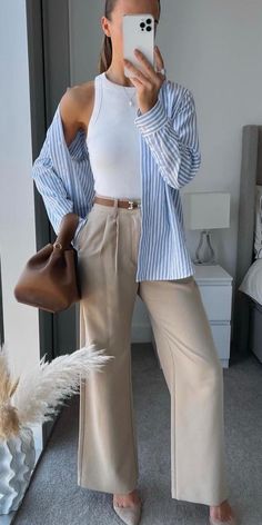 Church Outfit Spring Classy, Office 2024 Outfit, Casual Office Outfits Women Spring 2024, Work Outfit Spring 2024, Buissness Clothes Casual Women Summer, Casual Workwear Outfits, Work Outfit Inspo Summer, Business Casual Summer Women, Corporate Office Outfits Women Summer