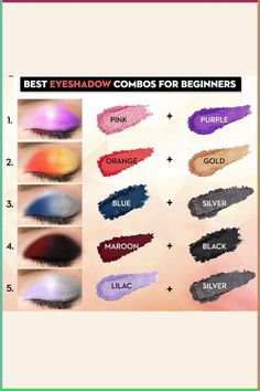 Discover the best eyeshadow combinations for beginners that will help you achieve stunning eye looks effortlessly. Whether you're aiming for a natural everyday look or a glamorous evening makeup, these eyeshadow combinations are foolproof and easy to recreate. From neutral tones to vibrant pops of color, these beginner-friendly combos will enhance your eyes and boost your confidence.#eyeshadowcombos #beginnersmakeup #makeuptips #eyemakeup #eyeshadowlooks #eyeshadowtutorial #makeupforbeginners #e Eyeshadow Mixing Colors, Eye Makeup Look Names, Two Colour Eyeshadow, Eye Shadow Combination, Eyeshadow Colour Combinations, Transition Eyeshadow Colors, Eye Makeup Color Combination, Eyeshadow For Cool Skin Tone, Eyeshadow Color Combinations Ideas