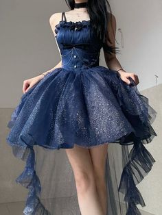 Glitter Princess Dress, Cute Dresses For Party, Jumper Skirt, Pretty Prom Dresses, Fairytale Dress, Star Dress, Spring Summer Dress, Prom Dresses Blue, Fancy Outfits