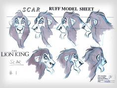 the lion king character sheet from scar