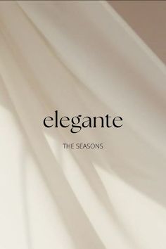 the cover of elegante by pierson