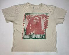 Bob Marley Songs Of Freedom Graphic T-shirt Women Large Oversized Beige Music | eBay Bob Marley Shirt, Freedom Graphic, Bob Marley Songs, Bob Marley Shirts, Bob Marley T Shirts, Peter Tosh, 70s Vintage, Vintage Tee, T Shirt Women