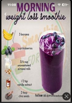 Easy Healthy Smoothie Recipes, Fat Burning Smoothies