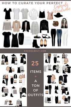 Build Your Perfect Capsule Wardrobe - Curate Your Capsule Wardrobe - FREE WORKBOOK - Free Printables- Free EBook - Minimalism Organization Declutter | www.shesbabely.com Capsule Wardrobe How To Build A, Scarf Wearing, Build A Capsule Wardrobe, Perfect Capsule Wardrobe, Fashion Capsule Wardrobe, Free Workbook, Trip Essentials, Clothes And Shoes, Capsule Outfits