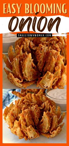 easy blooming onion is the perfect appetizer for any occasion