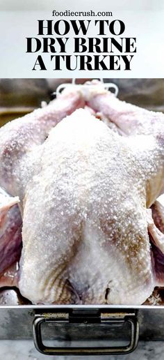 how to dry brine a turkey in the oven