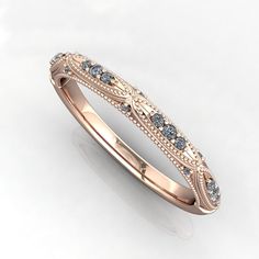 Lourdes Wedding Band - Soha Diamond Co.™ Dream Ring, Pretty Rings, Pretty Jewellery, Cute Jewelry, Diamond Wedding, Ring Verlobung, Ring Set, Jewelry Ideas, Ring Designs