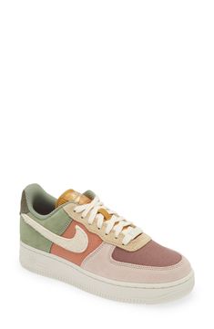 Nike Air Force 1 '07 LX Sneaker (Women) | Nordstrom Platform Air Force 1 Outfit, Nike Shoe Design Ideas, Street Shoes Women, Cute Shoes Sneakers Nike, Sneakers Custom Ideas, Nike Shoes Trendy, Women’s Sneakers, Air Force 1 Outfit Woman Summer, Air Force Colors