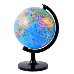 an image of a small globe on a stand