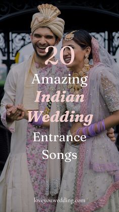 21 Perfect Indian Wedding Entrance Songs. Planning an Indian wedding and need the perfect entrance wedding song? From Bollywood, Hindi, and Desi, we have the best Indian wedding music for your wedding playlist. Click through for the full list! Indian Wedding Entrance, Heavy Metal Wedding, Wedding Entrance Songs, Entrance Wedding, Indian Wedding Songs