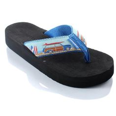 Tidewater Boardwalk Flip Flops Surfs Up Sandal Design, Nantucket Style, Making People Happy, Fabric Stains, Surf Board, Beach Scene, Good Morning America, Surfs Up, Designer Sandals