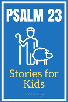 Psalm 23 For Preschoolers, Psalm 23 Sunday School Lesson For Kids, Psalm 23 Activities For Kids, Psalm 23 Craft, Skits For Kids, Dark Valley, Kids Worship, Psalms 23, Verses For Kids