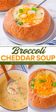 Nothing says comfort like a bowl of Creamy Broccoli Cheddar Soup! This hearty soup is perfect for winter dishes, best comfort food recipes, and warm dinner ideas. Packed with fresh tender broccoli florets, julienned carrots, and diced onions, all simmered in a rich, cheesy broth — it’s the ultimate cozy meal! Copycat Broccoli Cheddar Soup, Homemade French Onion Soup, Creamy Broccoli Cheddar Soup, Broccoli Cheddar Soup Recipe, Cheddar Soup Recipe, Creamy Chicken And Rice, Winter Soup Recipe, Creamy Broccoli