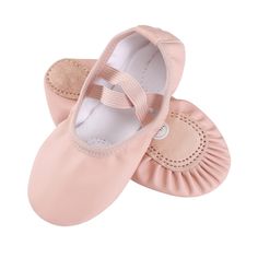 PRICES MAY VARY. Soft leather Ballet Shoes/Ballet Slippers/Dance Shoes are well made with quality material and considerate designs.We have meticulously made dance shoes for over 30 years. Premium Material: High quality breathable leather upper - Easy to clean with a wet dishcloth. Leather Suede Sole - anti-slip, waterproof and durable. Ultra-Soft:100% cotton insole - Softness & breathable. Lightweight ballet slippers for girls to let feet breathe and are recommended by professional ballet instru Canvas Ballet Shoes, Dance Supplies, Leather Ballet Shoes, Ballet Kids, Dance Training, Shoes For Girls, Ballet Pink, Ballet Girls, Ballet Slippers