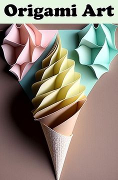 Origami Ice Cream 5D Cool Summer Diamond Painting Kits for Adults Beginners, Diamond Art Kits,DIYWork of Art Full Round Drill Gem Art Kit,Home Wall Decor 12 * 18INCH Origami Ice Cream, Origami Diamond, Gem Art, Gems Art, Kit Home, Fun Hobbies, Art Kits