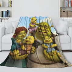 an image of the shrap family blanket