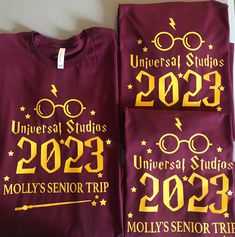 Harry Potter Vacation Shirts, Universal Trip Shirts, Universal Tshirt Ideas, Universal Shirts For Family, What To Wear To Universal Studios, Universal Studios Tshirt Ideas, Harry Potter Shirts For Universal, Universal Studios Shirt Ideas, Legoland Shirts