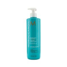 Moroccanoil Hydrating Shampoo is a daily use shampoo that will infuse much needed moisture and hydration into dehydrated and dry hair. This shampoo is gentle enough for daily use and will give the highest level of hydration to hair for normal to color treated hair. It will increase hair's manageability, smoothness and shine. With ingredients such as argan oil, Vitamins A & E, and red algae, which is a moisture attracting ingredient, hair looks and feels a lot healthier. All Moroccan Oil shampoos are color safe, sulfate free, phosphate free, and paraben free. Moroccan Oil Shampoo, Root Concealer, Hair Appliances, Hot Rollers Hair, Hand Moisturizer, Eye Skin Care, Red Algae, Face Makeup Brush, Hydrating Shampoo