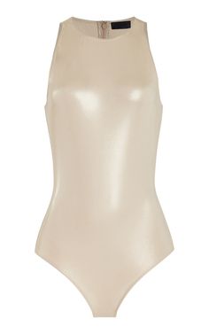 Luxury Fitted Camisole Tank Top, Luxury Sleek Camisole Top, Luxury Fitted Pre-draped Tops, Luxury Chic Cutout Bodysuit, Luxury Fitted Tops With Cutout Details, Neutral Coat, Glossier Look, Crepe Top, Lorenzo Serafini