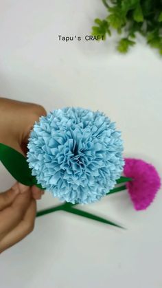 Tapu's CRAFT | Easy And Beautiful Paper Flower Decoration ideas 💐 Handmade paper flower making tutorial / Home Decor Idea #papercraft #paperflower… | Instagram Upcycle Paper, Beautiful Paper