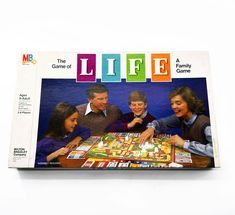 a family board game sitting on top of a table