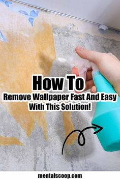 how to remove wallpaper fast and easy with this solution