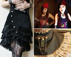 skirt Everyday Steampunk, Clothes Sewing, Under The Influence, Clothes Ideas, Victorian Style