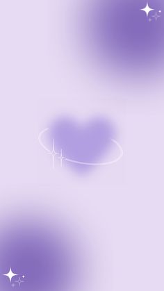 an image of two hearts on a purple background